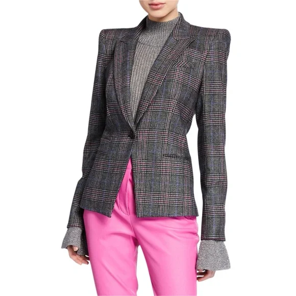 NWT Veronica BeardBrock Glen Plaid Dickey Blazer (Sz 2)